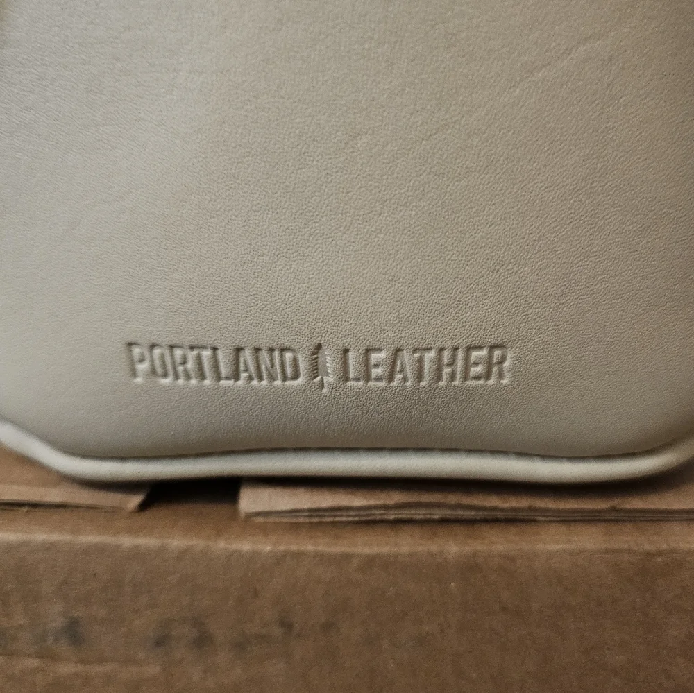 Portland Leather Goods Butterfly Bag In Bone - Picture 3 of 16